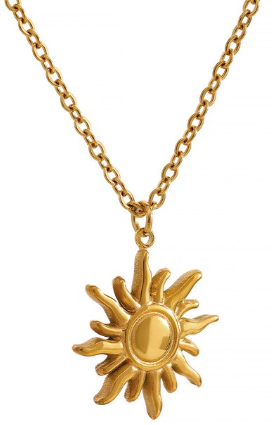 Santorini Sun Necklace